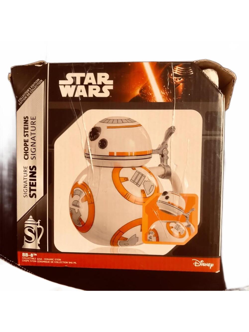 Star Wars BB-8 Chope Steins Signature Teapot Ceramic Collector's Edition Disney
